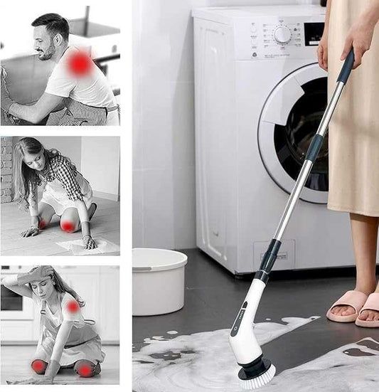 9-in-1 Electric Cleaning Brush | فرشاة التنظيف الكهربائية 9 في 1