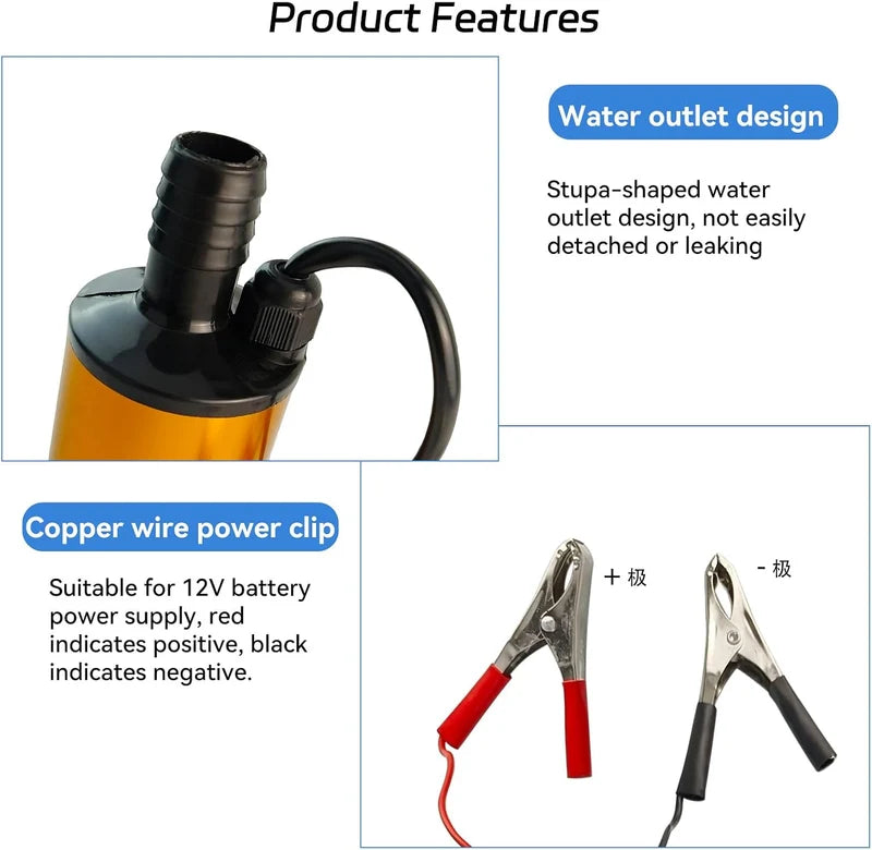 Portable Fuel Transfer Pump